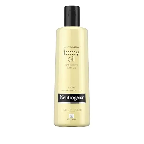 Neutrogena Light Sesame Body Oil bottle