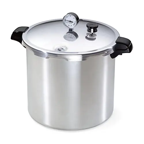 Presto 01781 23-quart pressure canner in silver