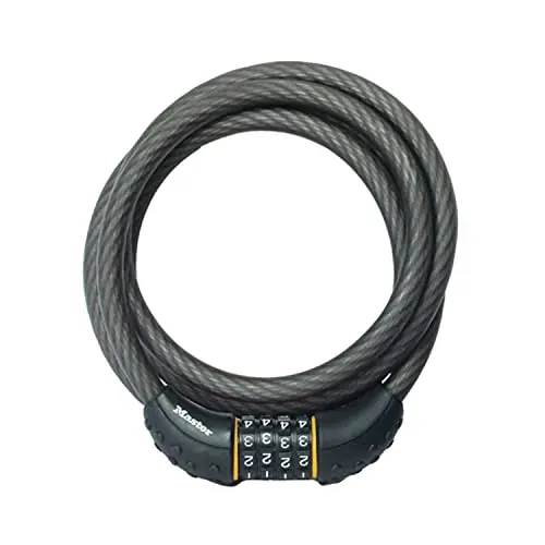 Master Lock combination cable bike lock