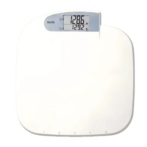 Tanita digital bathroom scale with multi-user memory and large display