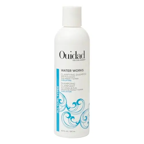 Ouidad Water Works clarifying shampoo for curly hair buildup removal