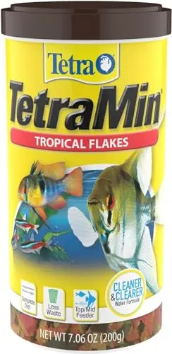 TetraMin tropical fish flake food