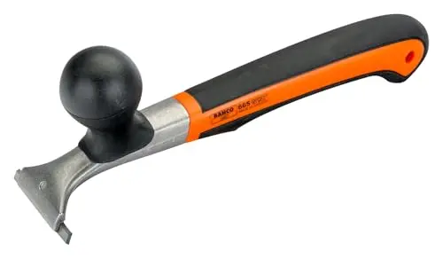 Bahco ergonomic carbide blade scraper for removing paint from wood surfaces