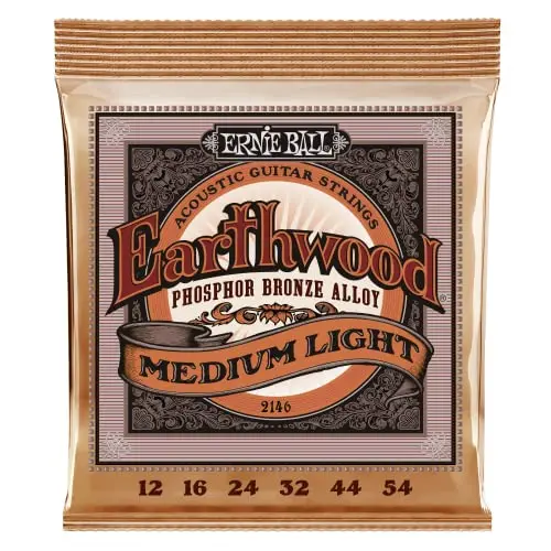 Ernie Ball Earthwood Phosphor Bronze acoustic guitar strings