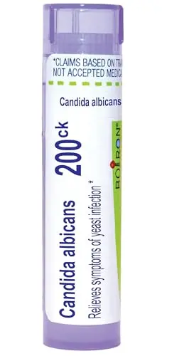 Boiron Candida Albicans homeopathic pellets for yeast infection symptoms
