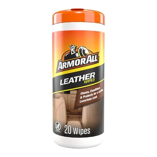 Armor All leather care wipes for car seats and interiors