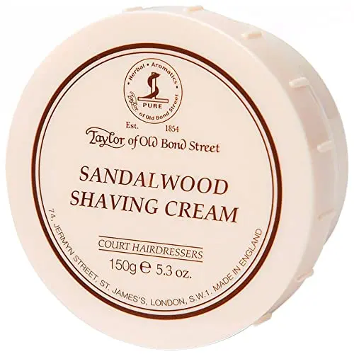 Taylor of Old Bond Street Sandalwood Shaving Cream bowl