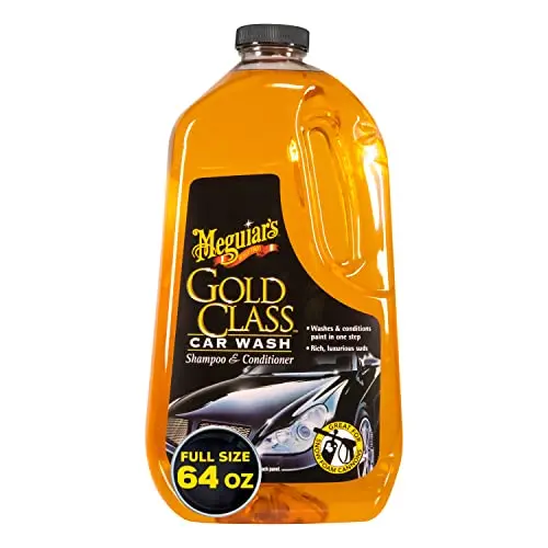 Meguiar's Gold Class car wash soap bottle