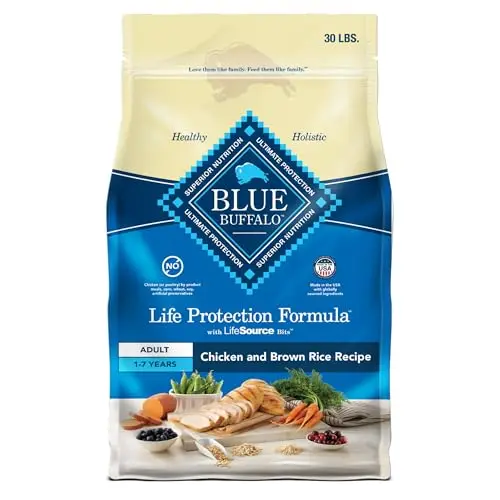 Blue Buffalo Life Protection dry dog food bag