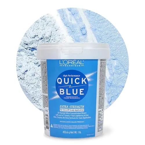 L'Oreal Technique Quick Blue hair bleach powder