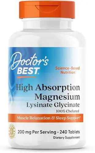Doctors BEST High Absorption Magnesium supplement bottle