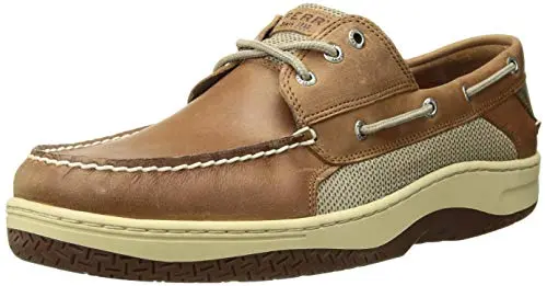 Sperry Billfish 3-eye boat shoe in dark tan