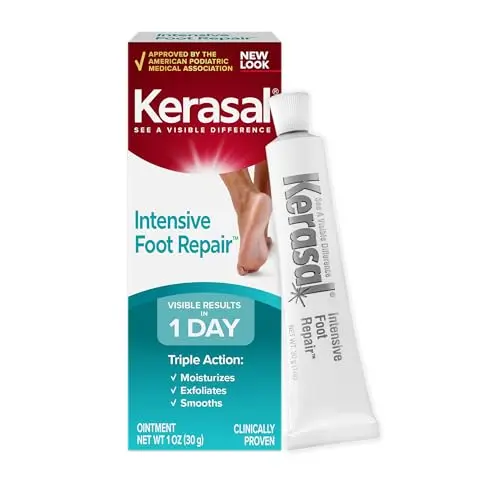 Kerasal foot repair ointment for cracked heels