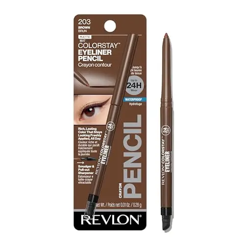 Revlon ColorStay Waterproof Eyeliner Pencil in brown shade