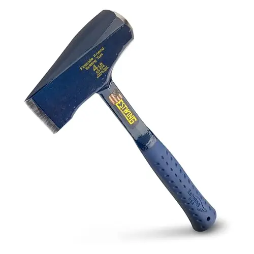 Estwing Fireside Friend blue splitting maul with sheath