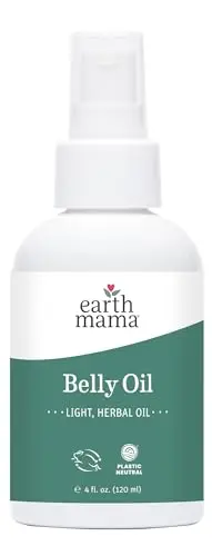 Earth Mama Belly Oil bottle