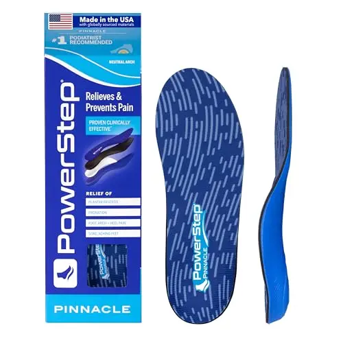 PowerStep Pinnacle orthotic insole for plantar fasciitis relief