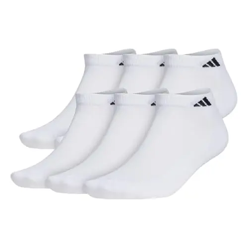 adidas men's low cut ankle socks with Climacool technology