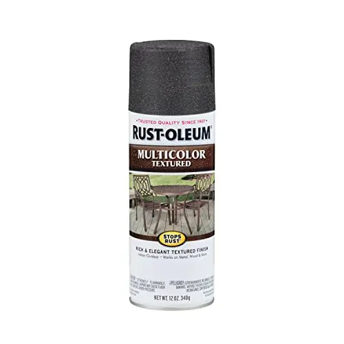 Rust-Oleum Multi-Color Textured Spray Paint can in Aged Iron