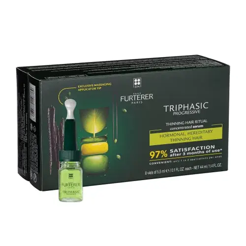 Rene Furterer triphasic progressive concentrated serum for hereditary hair thinning