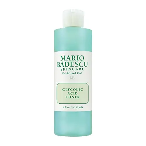 Mario Badescu Glycolic Acid Toner bottle for exfoliation