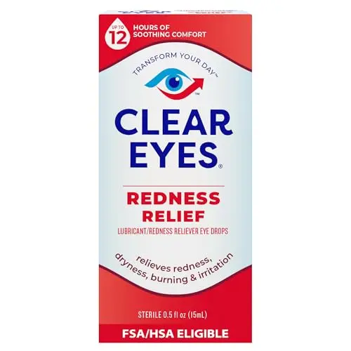 Clear Eyes redness relief lubricant eye drops