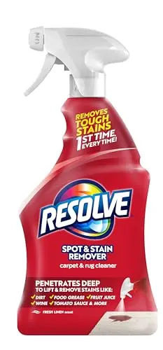 Resolve carpet stain remover spray bottle
