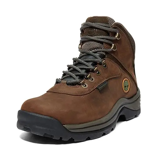 Timberland White Ledge hiking boot in brown with waterproof leather upper