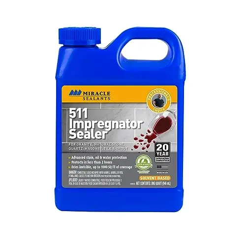 Miracle Sealants 511 grout sealer bottle for shower tile protection