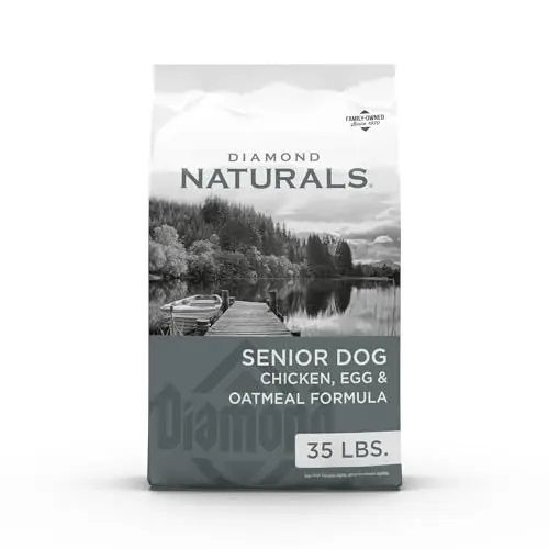 Diamond Naturals Senior dry dog food with real cage-free chicken