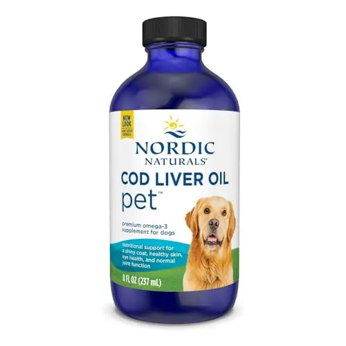 Nordic Naturals pet cod liver oil for dogs