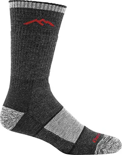 Darn Tough men's full cushion wool boot socks with lifetime warranty