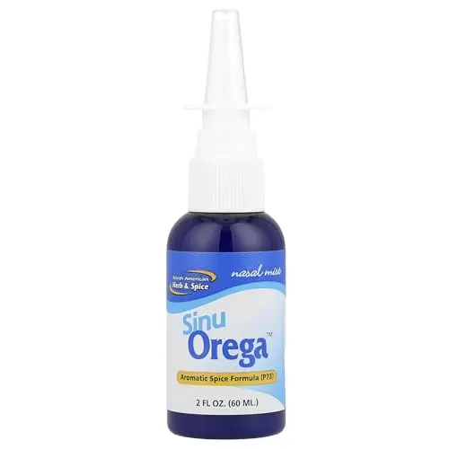 SinuOrega all-natural nasal spray with oregano oil