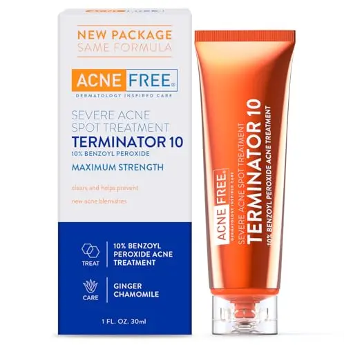 AcneFree Terminator 10 Acne Spot Treatment tube