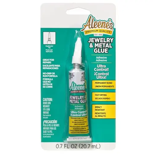Aleene's jewelry and metal glue with gel formula