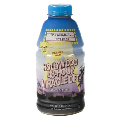 Hollywood Diet 48-Hour Miracle Fruit Juice Cleanse bottle
