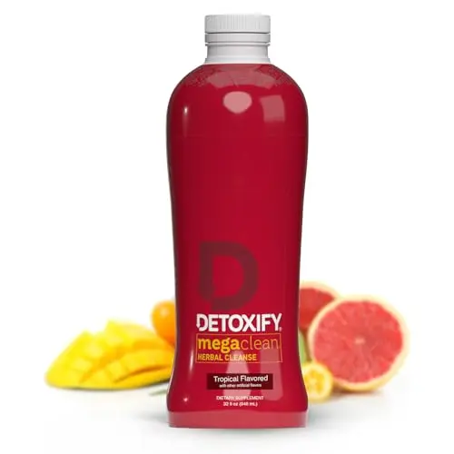 Detoxify Mega Clean herbal detox drink bottle