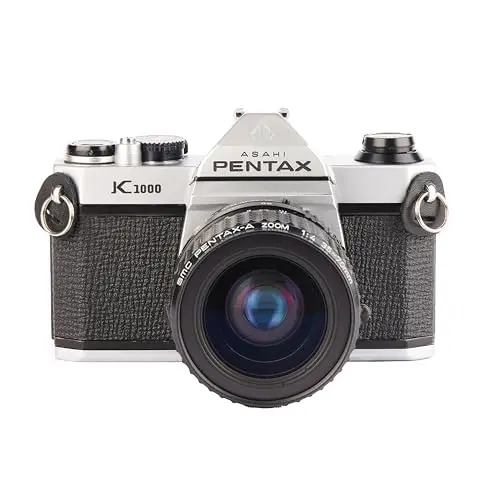 Pentax K1000 manual focus SLR film camera