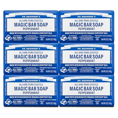 Dr. Bronner's Pure-Castile Magic Soap Bar for dry skin