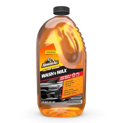 Armor All Ultra Shine car wash and wax bottle