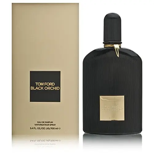 Tom Ford Black Orchid Eau de Parfum spray bottle in dark packaging