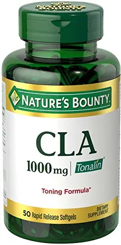 Nature's Bounty Tonalin CLA dietary supplement softgels