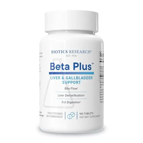 Biotics Research Beta-Plus digestive enzymes bottle
