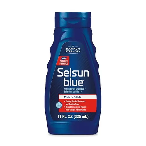 Selsun Blue Medicated Antidandruff Shampoo bottle