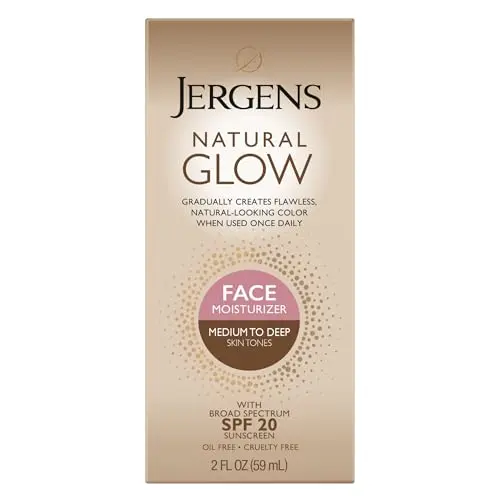 Jergens Natural Glow Self Tanner Face Moisturizer with SPF 20