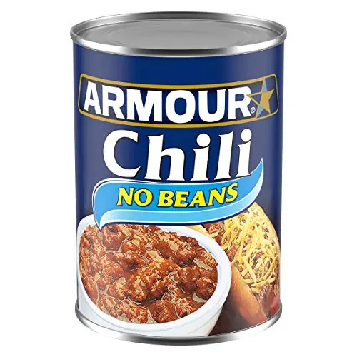 Armour Star No Bean Chili for hot dogs