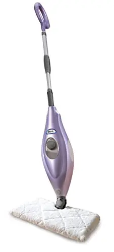 Shark Steam Pocket Mop with washable microfiber pads for hard floors
