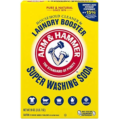 ARM & HAMMER Super Washing Soda powder in a box