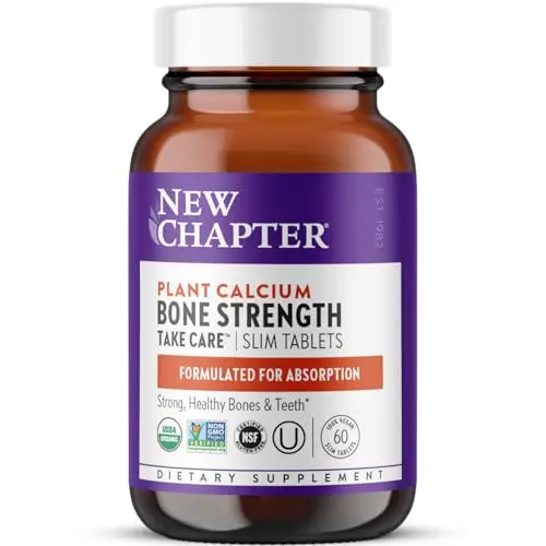 New Chapter bone strength calcium supplement tablets