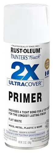 Rust-Oleum Painter's Touch primer spray can for plastic and other surfaces